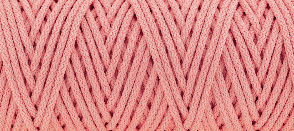 Коралловый 5 мм с сердечником Полиэфирный шнур