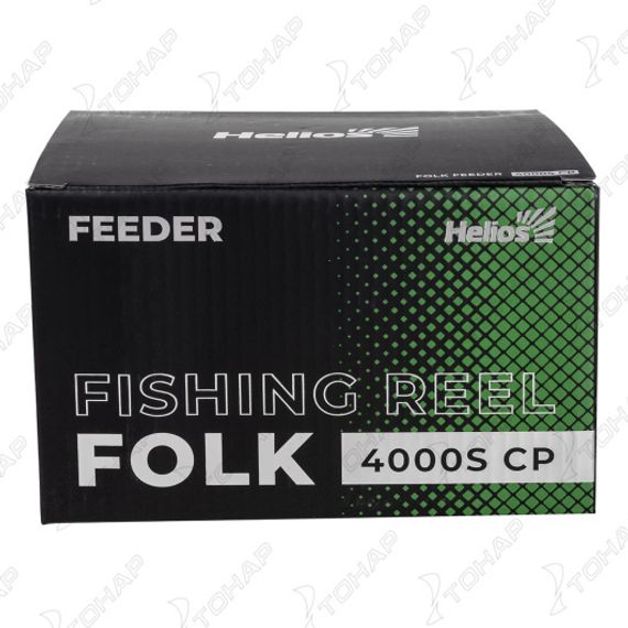 Катушка Folk feeder 4000S CP 4+1 подшип (HS-FF-4000S) Helios