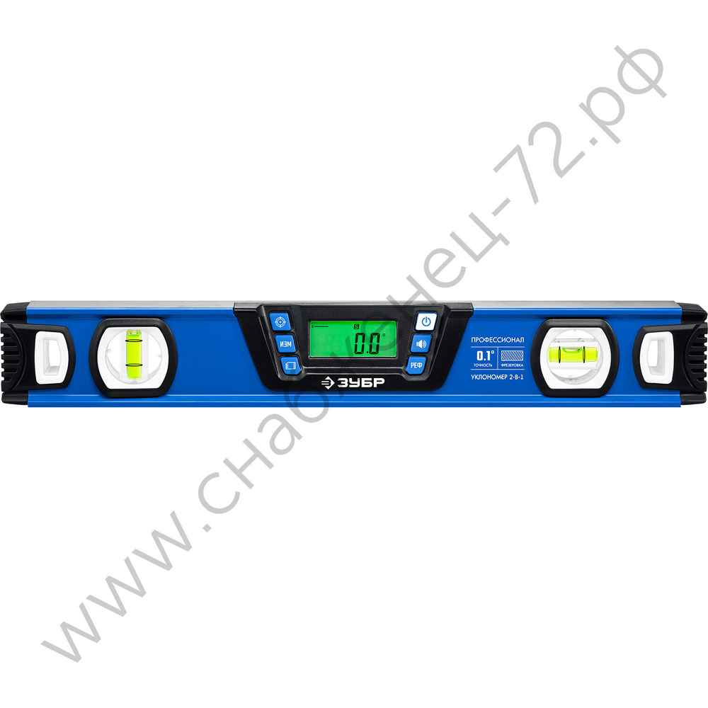 ЗУБР 400 мм, 0-90°, ±0,2°, уровень-уклономер, Профессионал (34286)