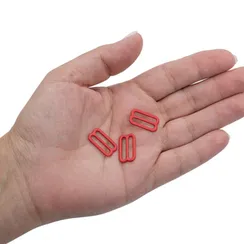 Регулятор для бретели красный 15 мм