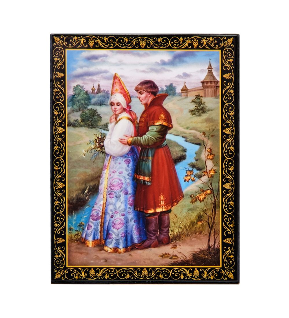 Народные промыслы ШК-11/13-M Шкатулка в технике декупаж (8х10х4)