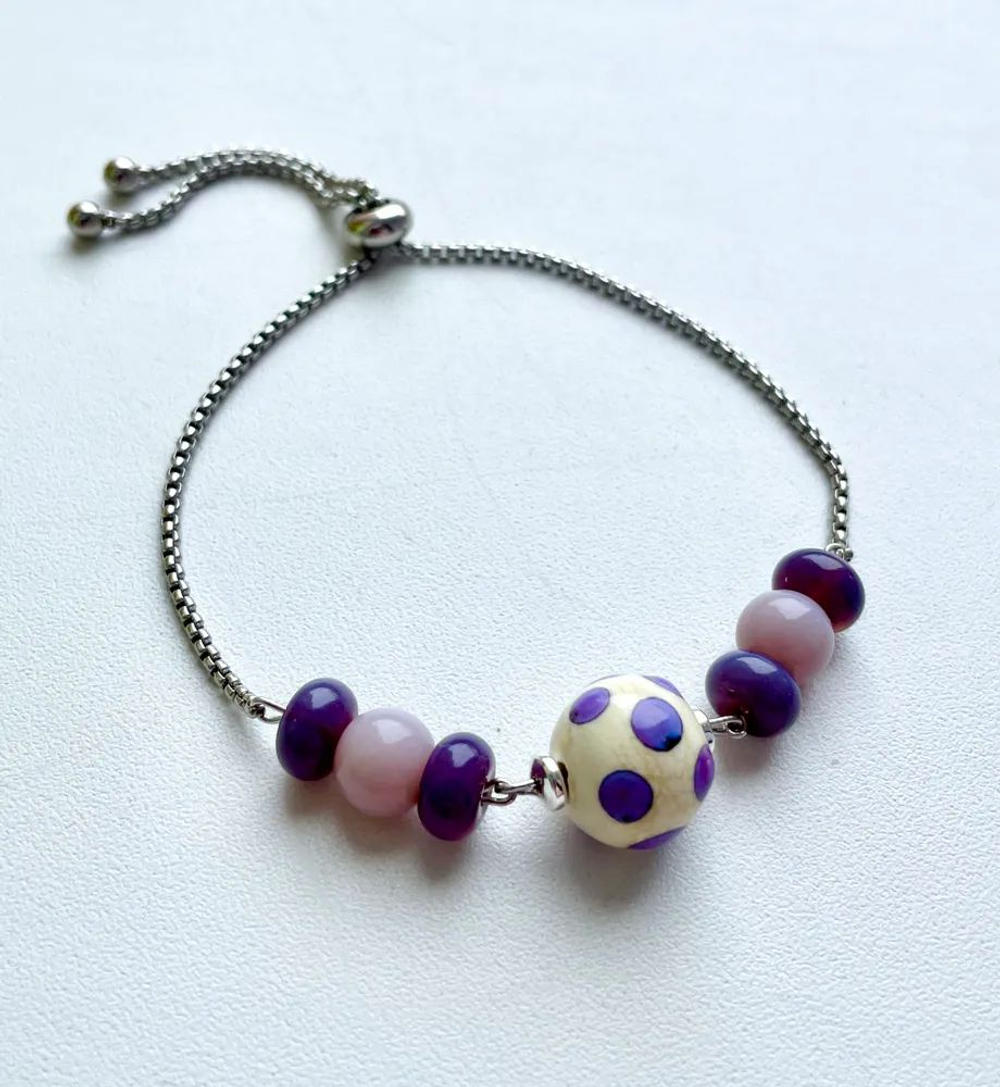 Браслет из муранского стекла