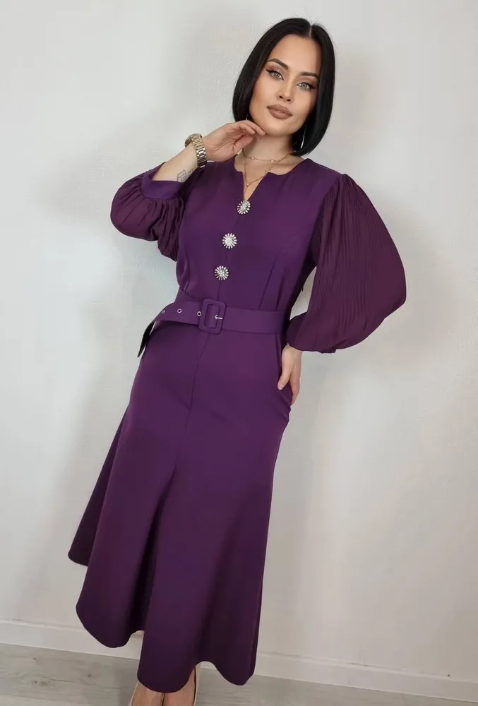 Платье ремнем 03590 Fabrika