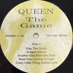 Виниловая пластинка Queen – The Game LP