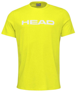 Мужская теннисная футболка Head Club Basic T-Shirt - yellow