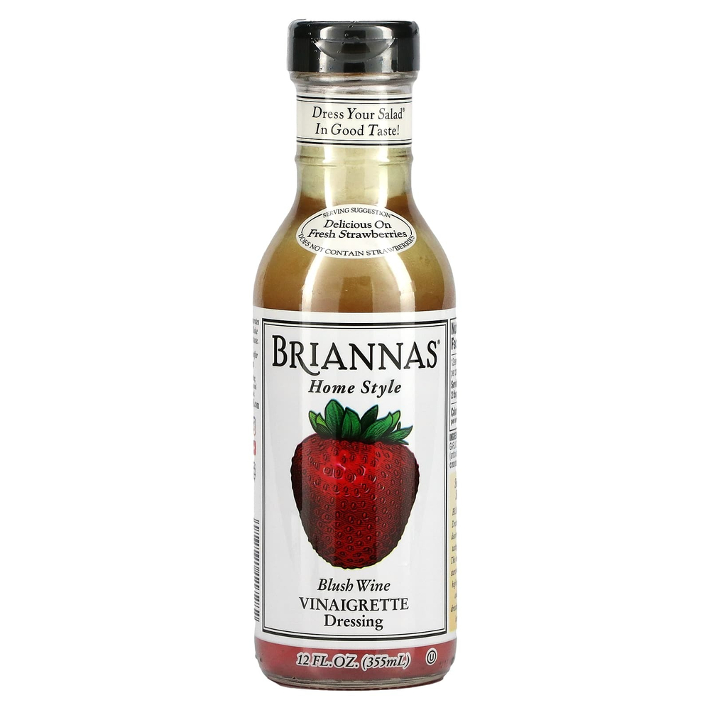 Briannas, Home Style, заправка с красным винным уксусом, 355 мл (12 жидких унций)