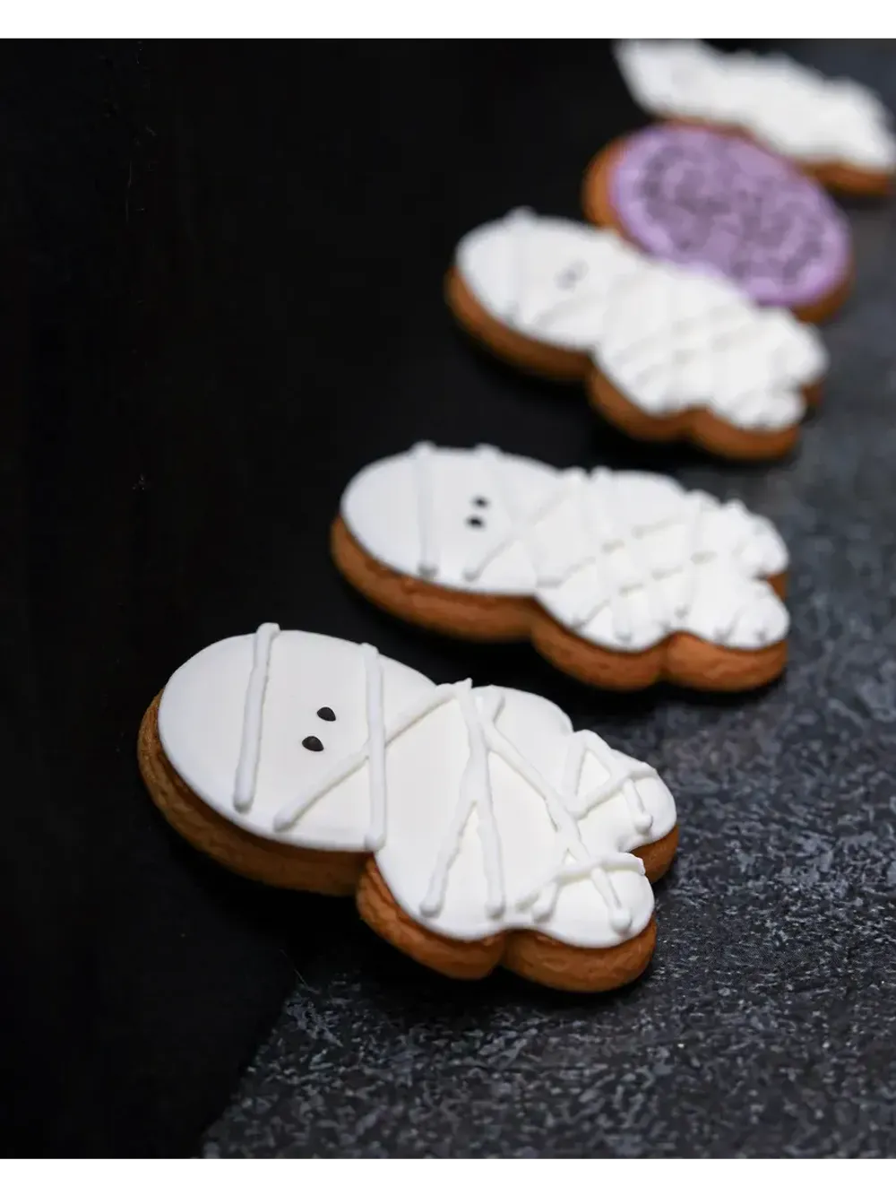 Набор имбирных пряников "Мумии", 6 шт. Набор имбирных пряников "Мумии", 6 шт.