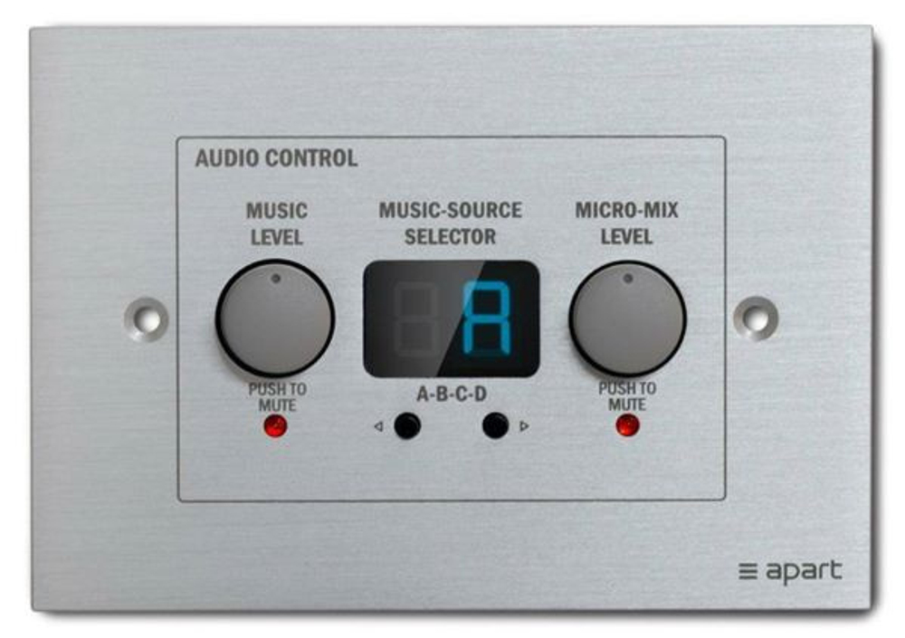 Панель управления настенная BIAMP ZONE4R