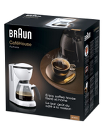 Капельная кофеварка Braun CafeHouse PurAroma KF 520/1 WH