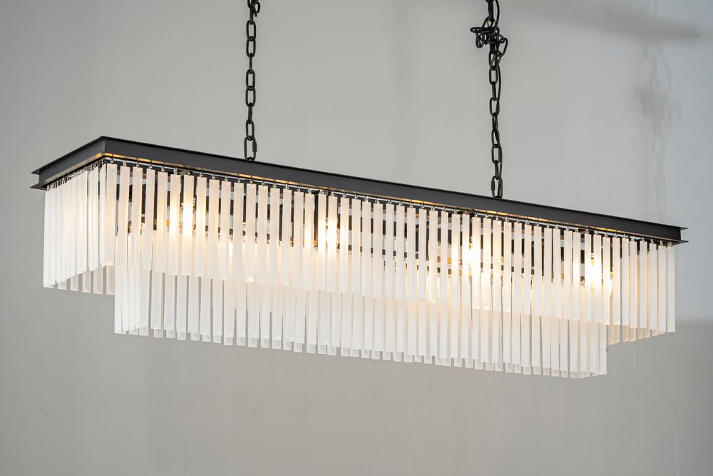 Люстра Odeon 12C/P black/frost