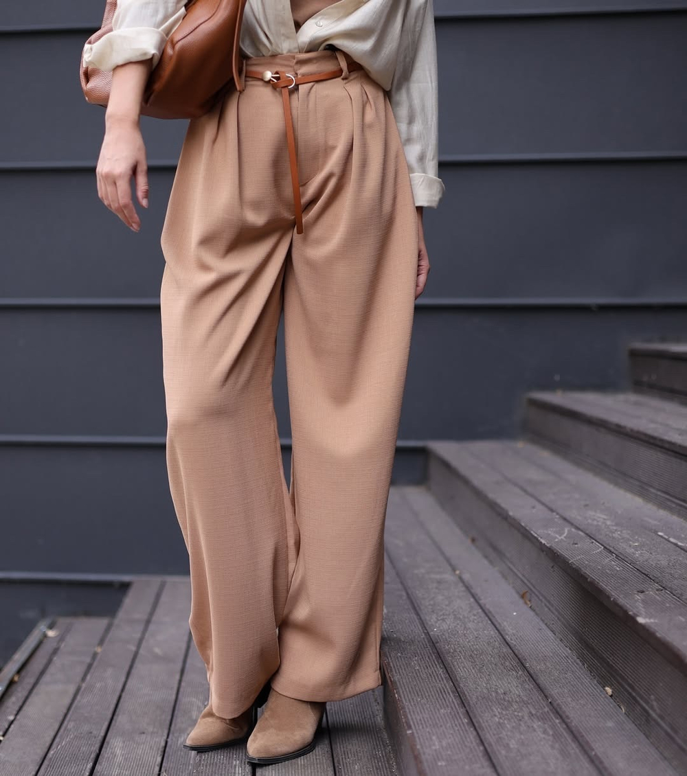 брюки палаццо