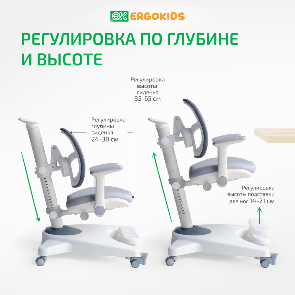 Стул для школьника Ergokids Y-108