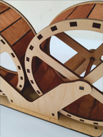 Беговое колесо для грызуна двойное 20см