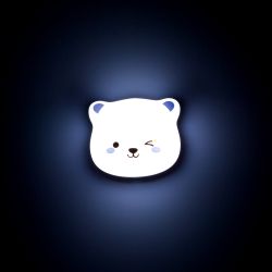 Ночник - светильник светодиодный ЭРА NLED-466-1W-W настенный аккумуляторный белый | Ночники