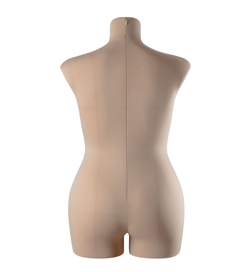 Манекен портновский женский Виктория, комплект Премиум, размер 48, цвет бежевый