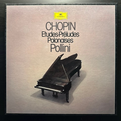 Шопен - Этюды, Прелюдии, Полонезы 3LP (Германия 1980г.)