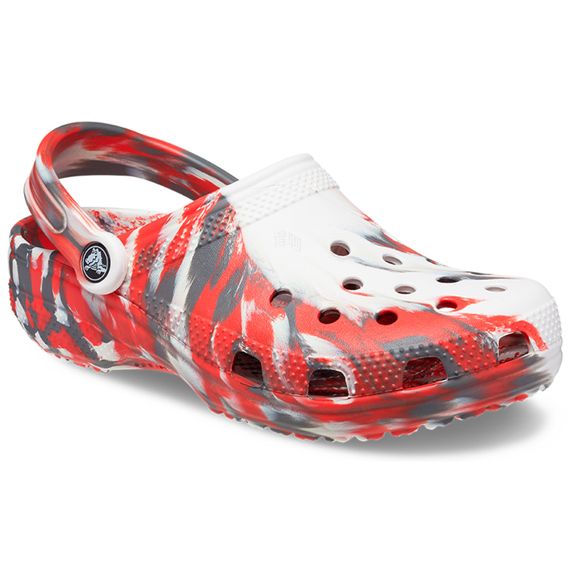Crocs Classic Clog 'Fire Red White'