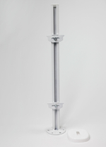 КН5.70 Кронштейн напольный регулируемый (высота стойки 700мм). Внутреннее крепление.