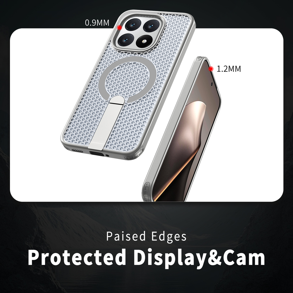 Прозрачный чехол Mesh Pro Magnetic Case для Xiaomi 15T