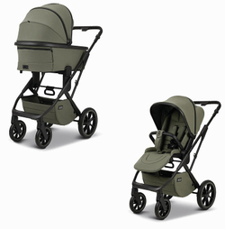 Коляска Moon Piu 2 в 1 Moss Green