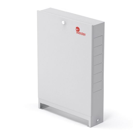 Шкаф коллекторный Wester ШРН-1 наружный (450х118х652-715)