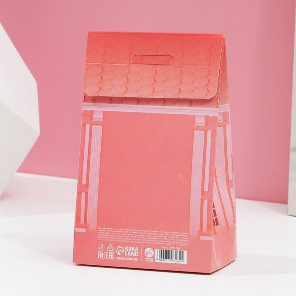 Соль для ванны «Волшебного Нового года!» с ароматом нежной розы - 400 гр.