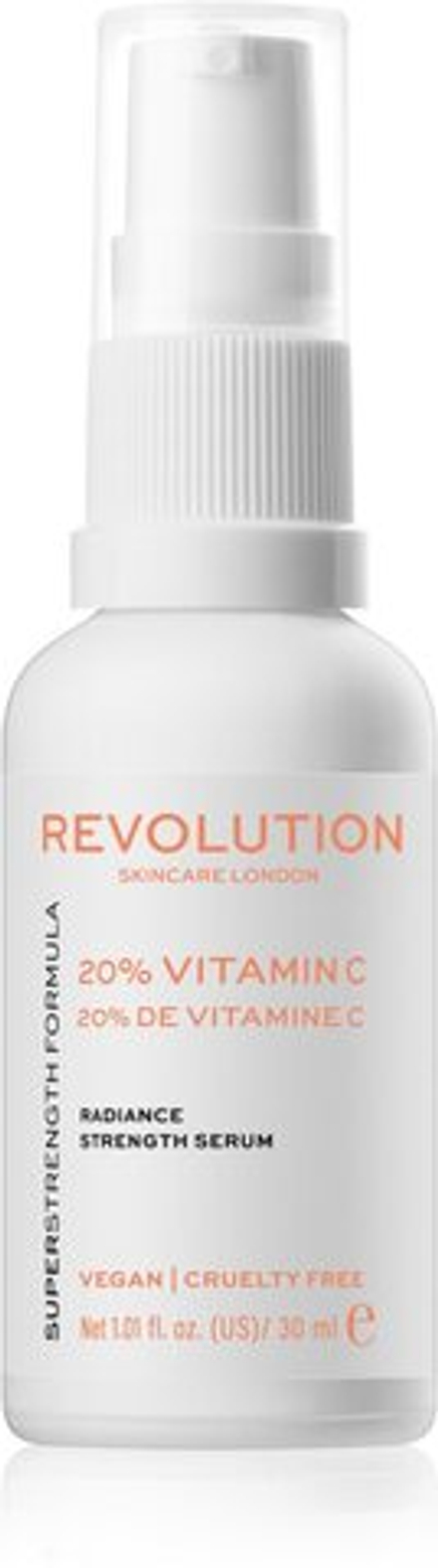 Revolution Skincare Vitamin C 20% - осветляющая сыворотка с витамином С /   30  ml  / GTIN 5057566263566