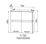 Квадро Оливково-зеленый П 700