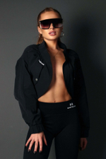 Женская курточка Gantelka Safari черная