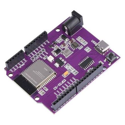 Контроллер WEMOS ESP32-S3 UNO на основе WiFi Bluetooth модуля WROOM-32