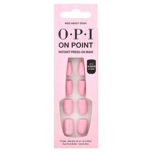 OPI, On Point, мгновенный прессуемый макияж, короткая длина, Modabout Oooh, набор из 27 предметов