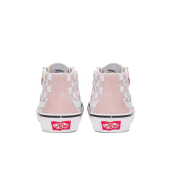 Детские кеды Vans SK8-MID Checkboard Shoes 'Pink White' VN00018TBQL
