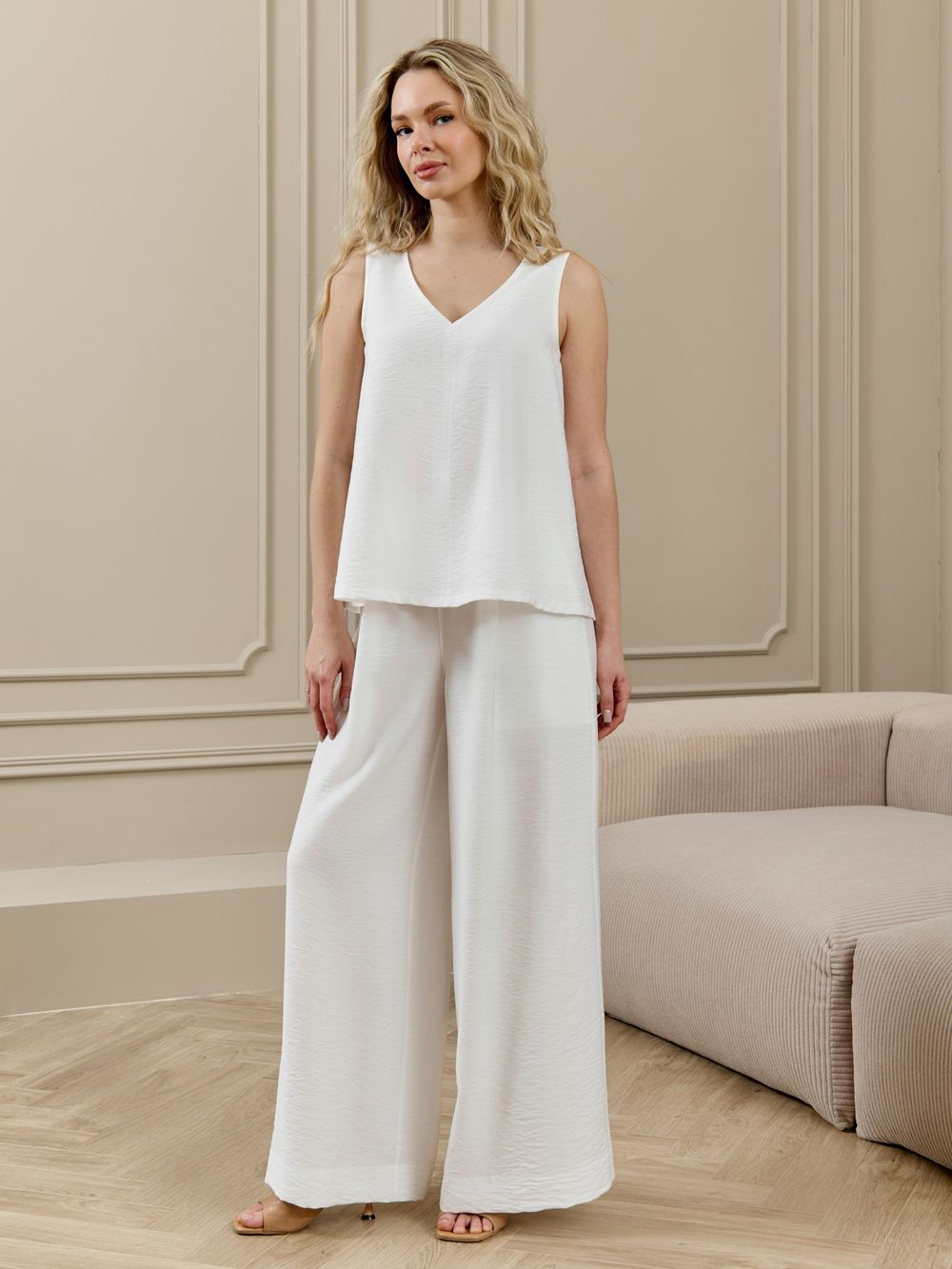 Брюки женские Ясмина-3 Виотекс БЕЛЫЙ