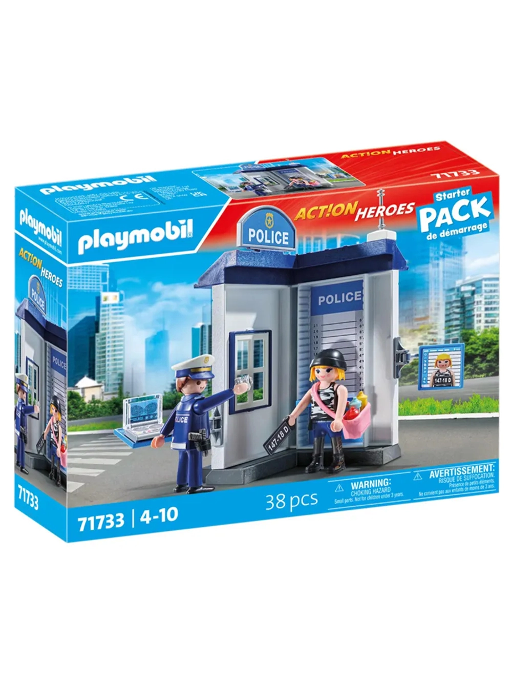 Набор Стартовый пакет Полицейская комната Playmobil 71733