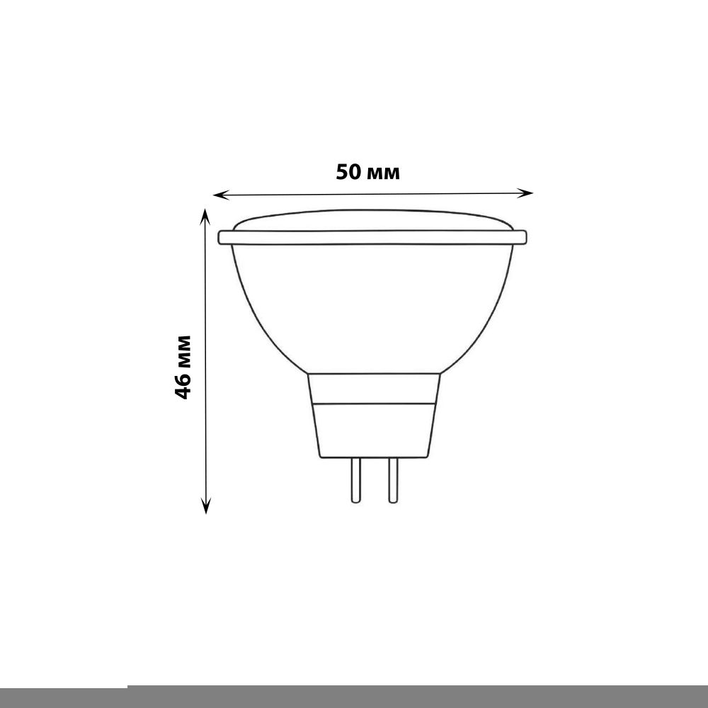 LED-JCDR-7W-3000K-GU5.3-38D-NR Лампа светодиодная. Форма JCDR. матовая. Серия Norma. Теплый белый свет 3000K. Угол свечения 38. Картон. ТМ Volpe