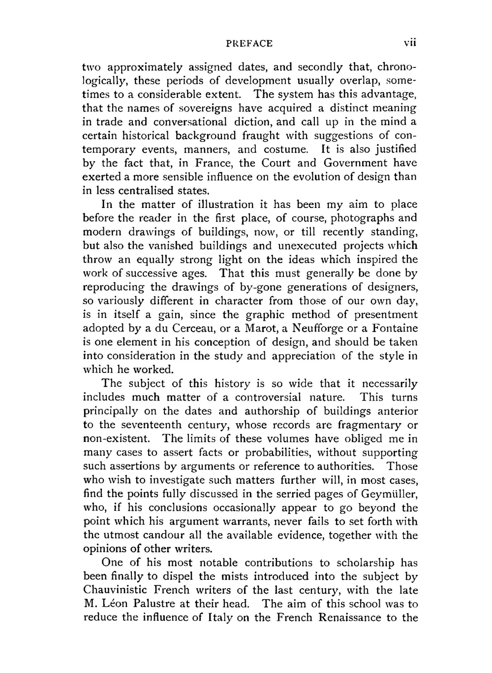 THE ARCHITECTURE OF THE RENAISSANCE IN FRANCE. Volume 1 | W H. WARD