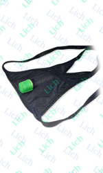 Светящиеся в темноте трусики с минивибратором и пэстсами в виде звездочек