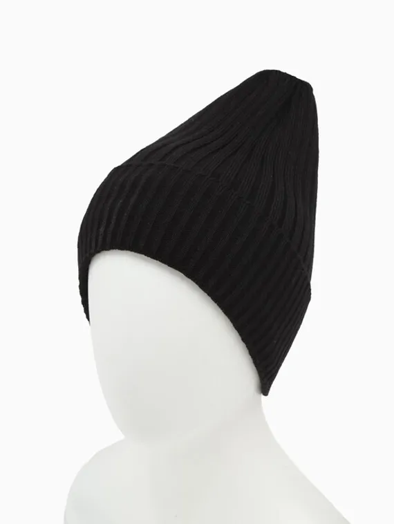 Шапка женская зимняя, цвет чёрный, размер 52-56