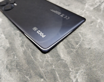 Poco F5 (23049PCD8G) - Задняя крышка (корпус) в сборе со стеклом камеры (ORIG-SP)