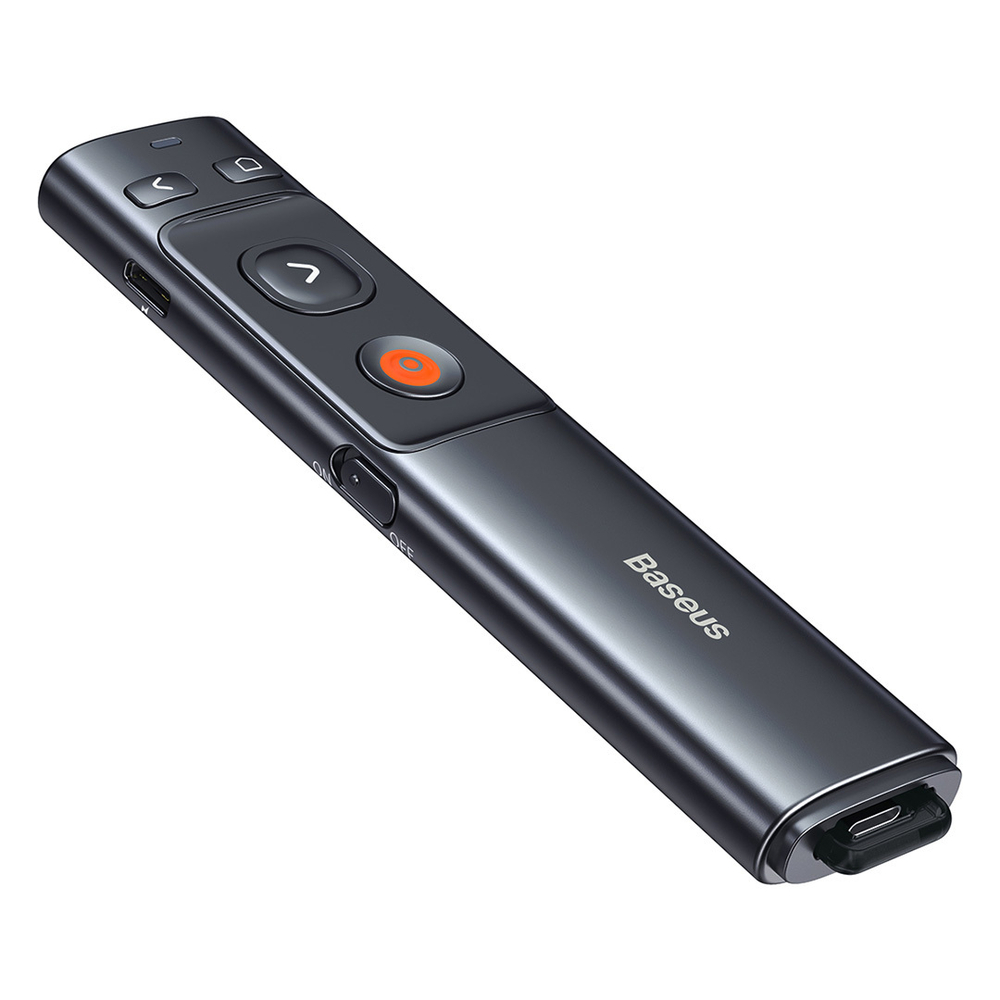 Беспроводной презентер с лазерной указкой Baseus Orange Dot Wireless Presenter (Green Laser, Charging)