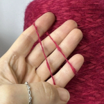 TULLE - Gruppo Filpucci Industrie Filati; кидмохер, меринос, п/а; 320м/100гр; col. Rouge, цвет: малиновый