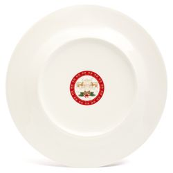 ТАРЕЛКА ЗАКУСОЧНАЯ LEFARD "С НОВЫМ ГОДОМ!" 19 СМ КРАСНАЯ (КОР=18ШТ.)