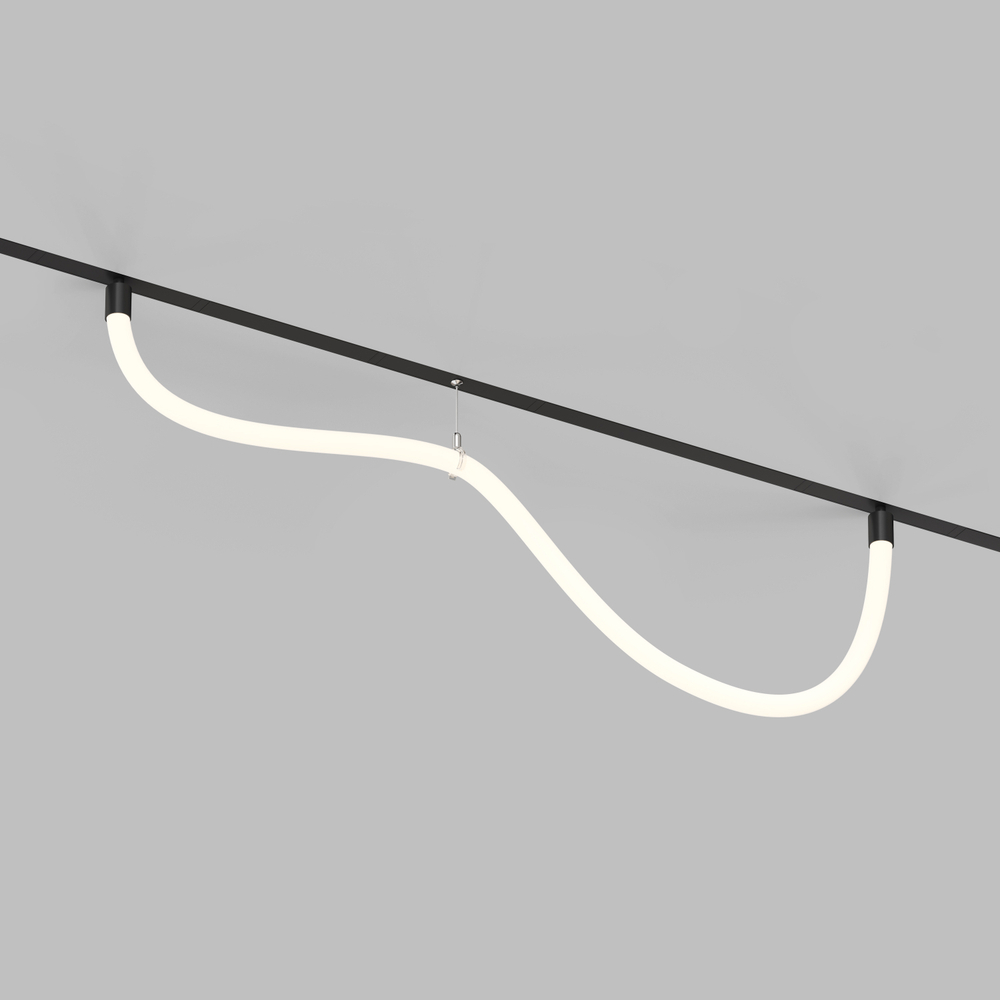 DK8064-BK Аксессуар для подвесного светильника SMART RAY, черный, алюминий