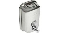 Диспенсер для жидкого мыла хром 0.5 л NV-2201, Размеры 98*108*150мм