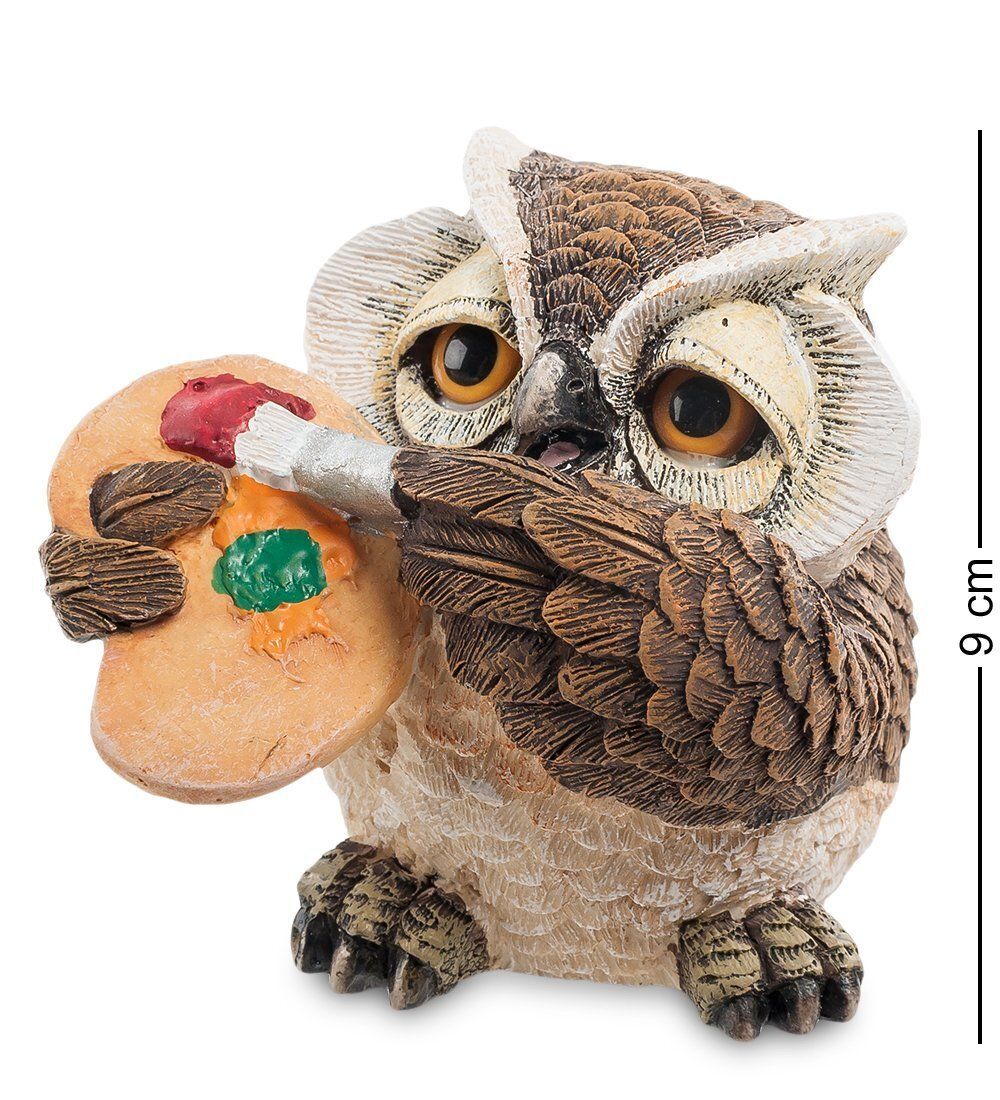 OL-6497-XE Фигура Сова «Художник» (Sealmark)