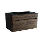 Тумба под раковину Vincea Chiara 800 подвесная, 1 выкатной ящик soft-close, C.Oak