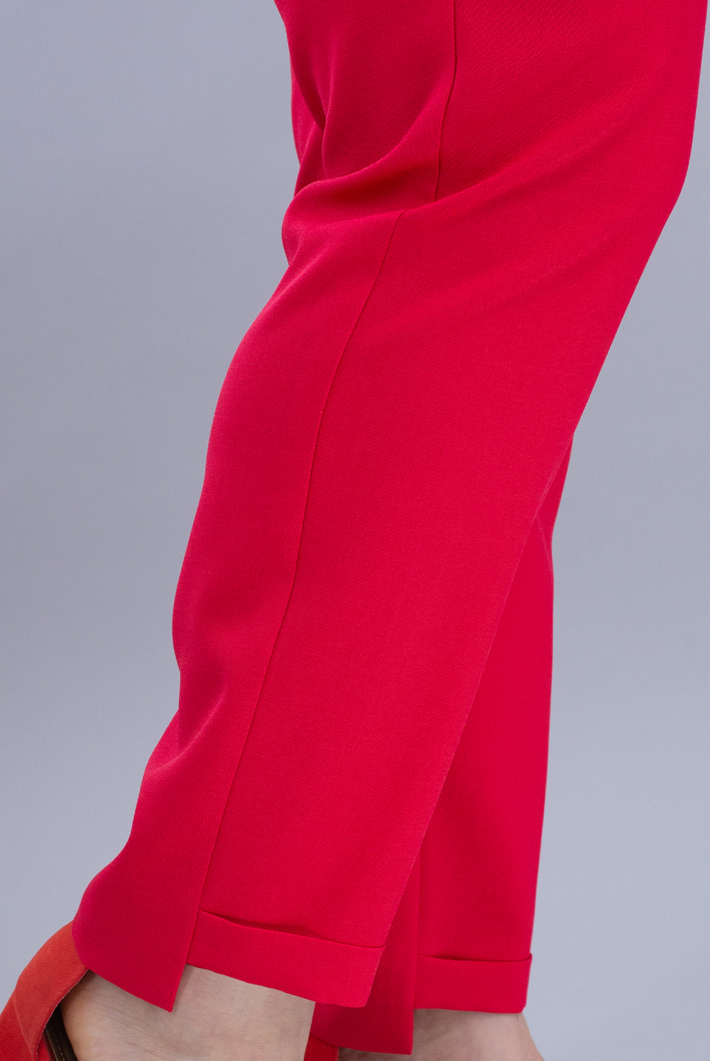 Брюки зауженные 2757АПА, красный #38К022757АПА