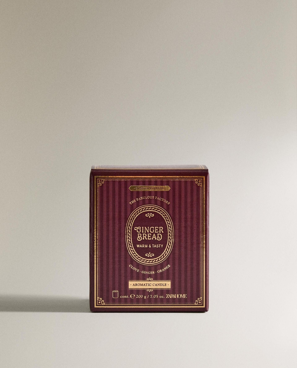 Zara Home - Ароматическая свеча gingerbread, 200 г