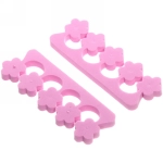 Разделители для пальцев ног на блистере «Ultramarine - цветок», цвет розовый✦