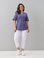 Блузка БЛ-122/индигорогожка